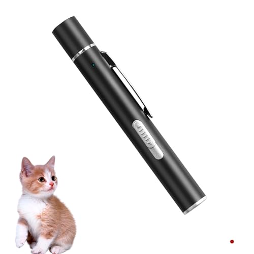 LacyMC Interaktives Katzenspielzeug,LED Cat Toy Multimode für Haustiere...